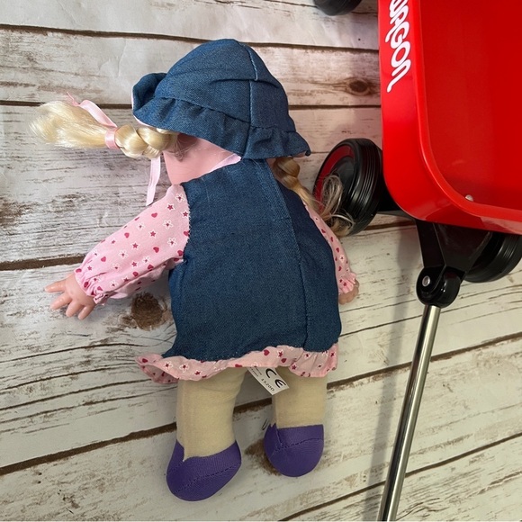 Doll and toy doll wagon - Picture 4 of 8
